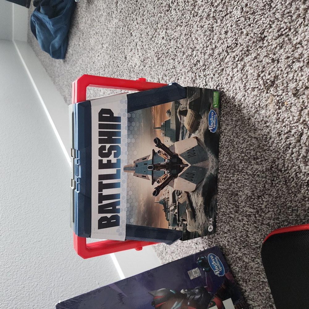 Hasbro Battleship Game - Red and Blue